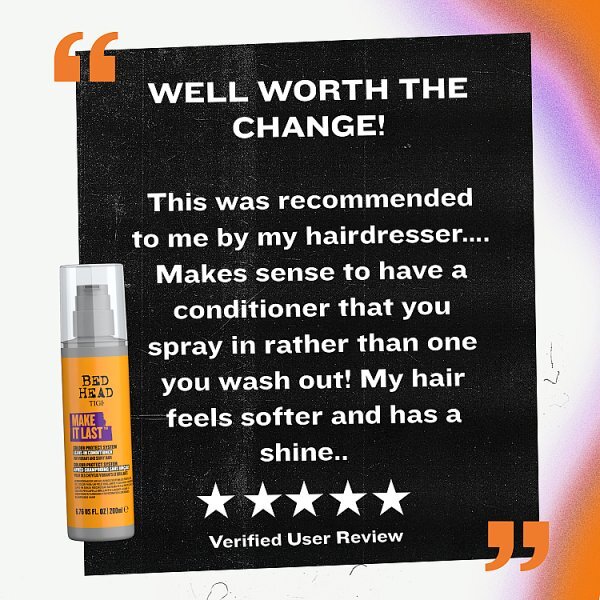 Bed Head By Tigi Make It Last Leave In Conditioner 200Ml