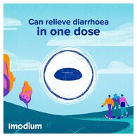 Imodium Instants 6 Loperamide Diarrhoea Tablets