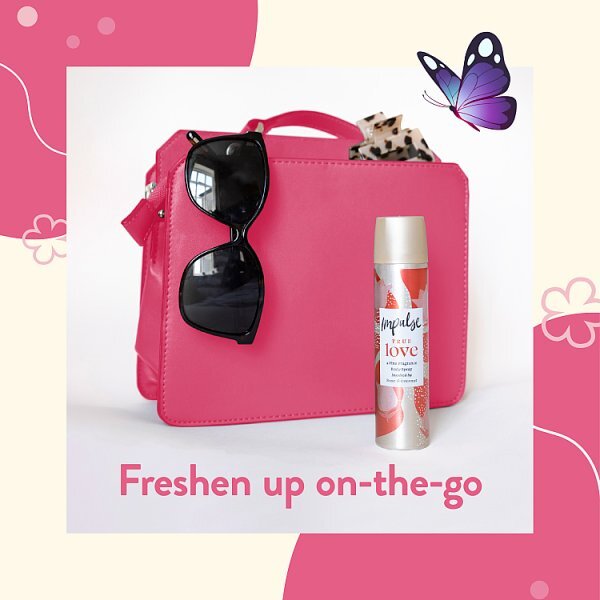 DNR Impulse Body Spray Deodorant True Love 75ml