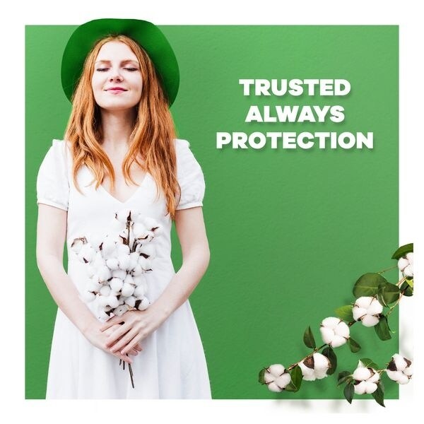 DNR Always Organic Cotton Sanitary Towels Normal (Size 1)