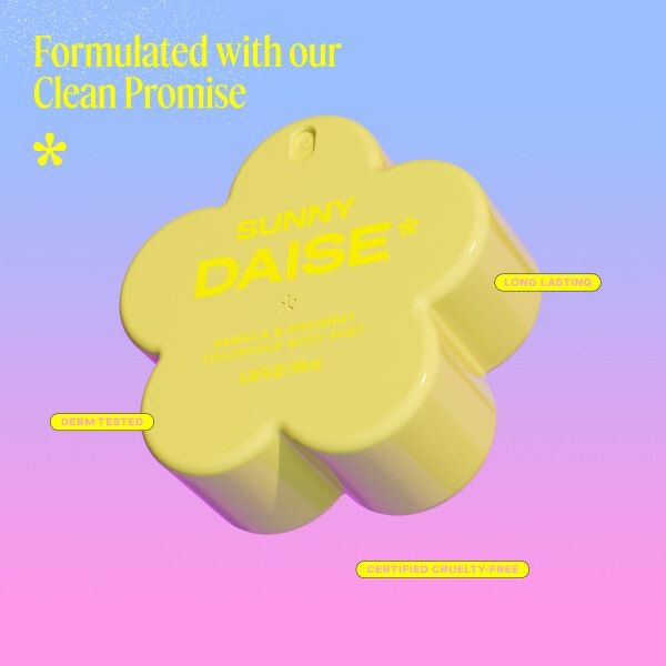 Daise Fragrance Body Mist Sunny Vanilla & Coconut 100ml