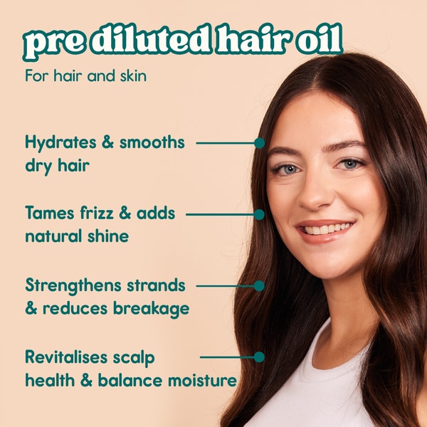 Nature Spell Natural Argan Hair Oil with Pump