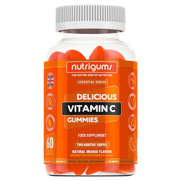 Nutrigums Vitamin C Gummies Orange - 60 Pack