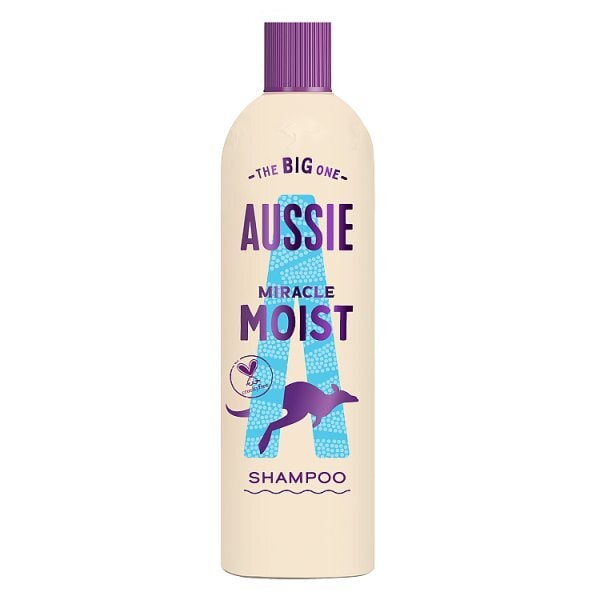 Aussie Miracle Moist Shampoo 400Ml
