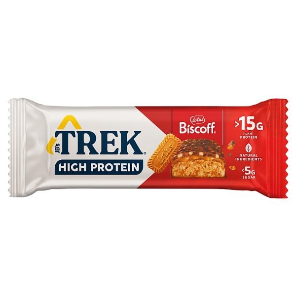 Trek High Protein Biscoff Protein Bar 55G