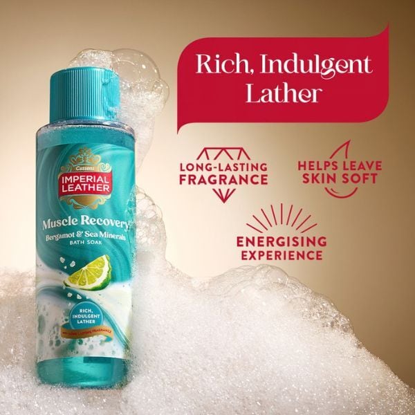 Imperial Leather Recovery Bergamot & Sea Minerals Bath Soak 500ml