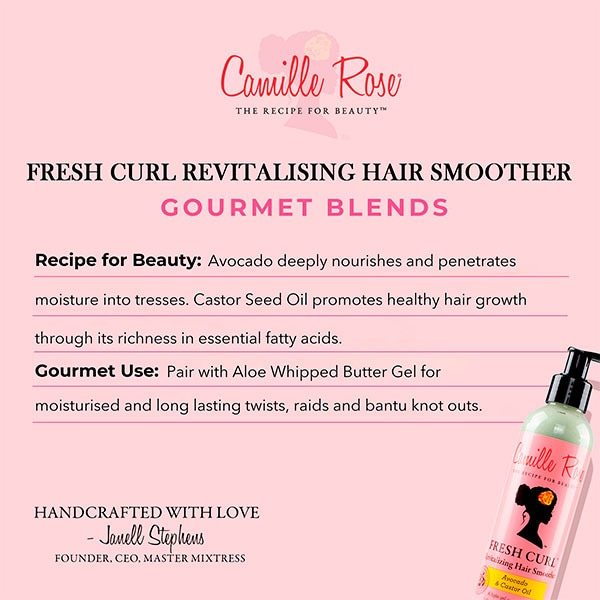 Camille Rose Fresh Curl Revitalise Smooth