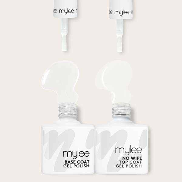 Mylee Gel Nail Polish No Wipe Top And Base Coat Duo 2X10ml