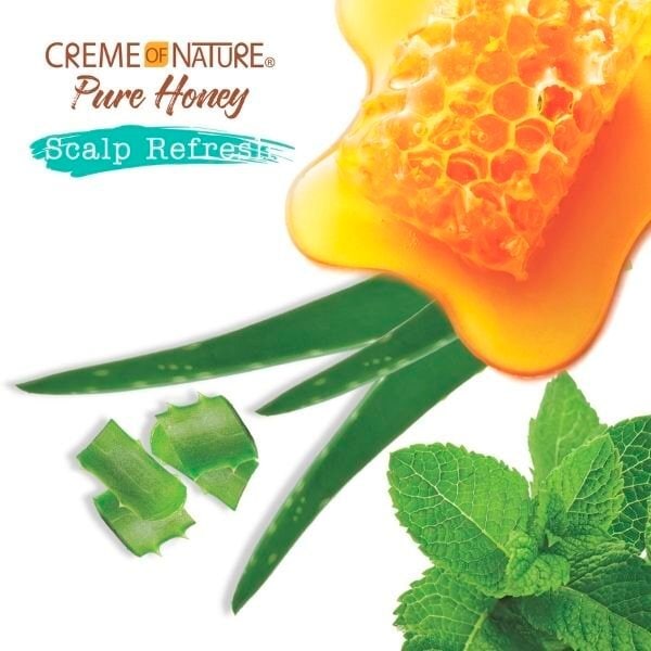 Creme of Nature Pure Honey Scalp Refresh Invigorating Scalp Oil 118ml