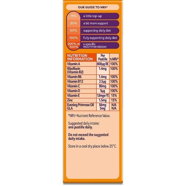 Bassetts Vitamins Multivitamins 12-18 Years Pastilles 30s