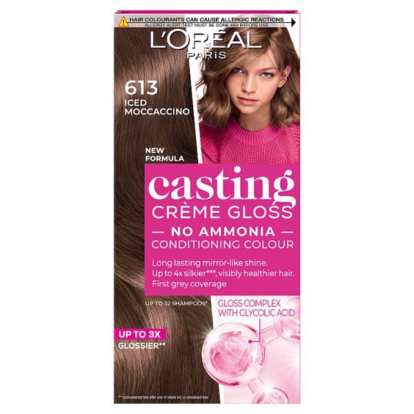 Casting Creme 613 Iced Mocha Brown Semi Permanent Hair Dye