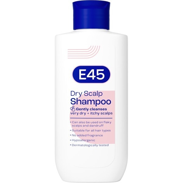 E45 Dry Scalp Shampoo for Dry & Itchy Scalps 200ml
