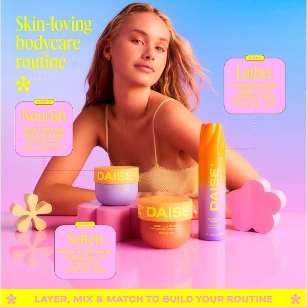 Daise Body Scrub Vanilla 510g