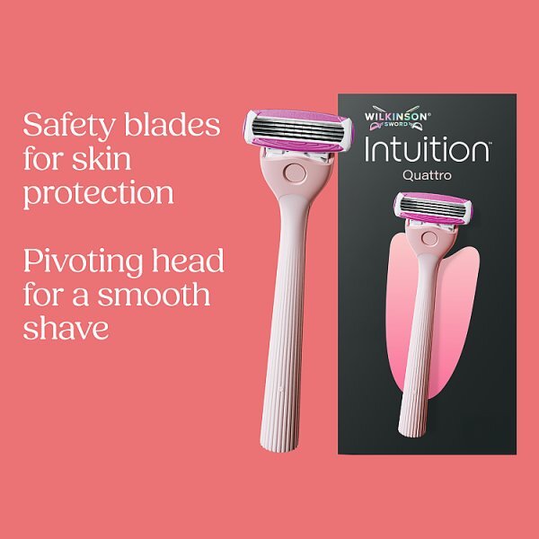 Wilkinson Sword Intuition Quattro Women's Blade Refills x3