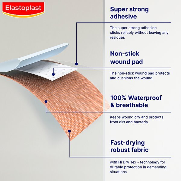 Elastoplast Tough Strip Plasters x12