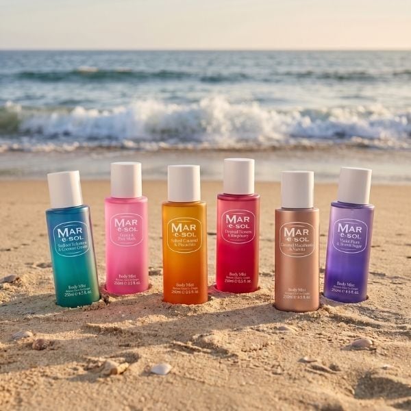 Mar E Sol Radiant Tuberose & Coconut Cream Body Mist 250Ml