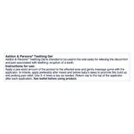 Ashton & Parsons Teething Gel 10ML