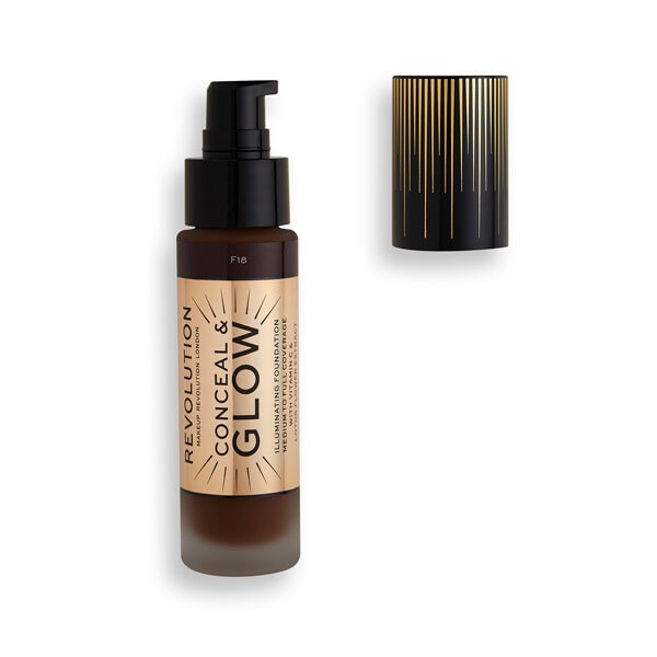 Revolution Conceal & Glow Foundation F18
