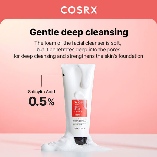 Cosrx Salicylic Acid Daily Gentle Cleanser 150ml