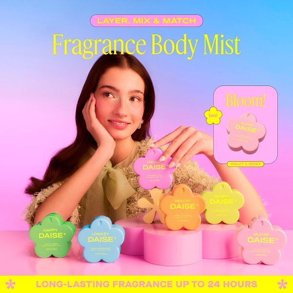 Daise Fragrance Body Mist Violet & Berry 100 Ml
