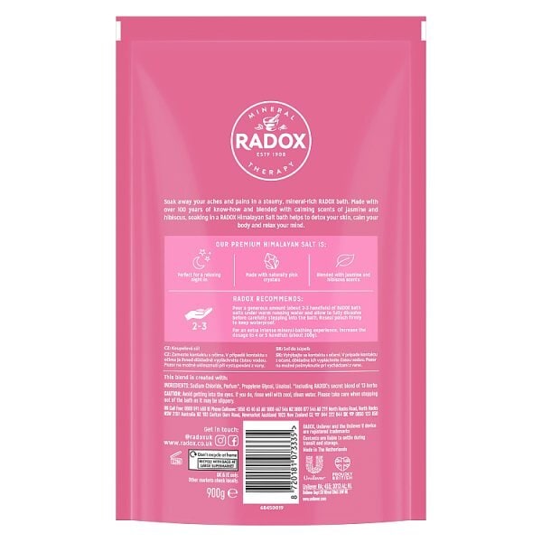 Radox Mineral Therapy Crystal Calm Himalayan Bath Salts 900g
