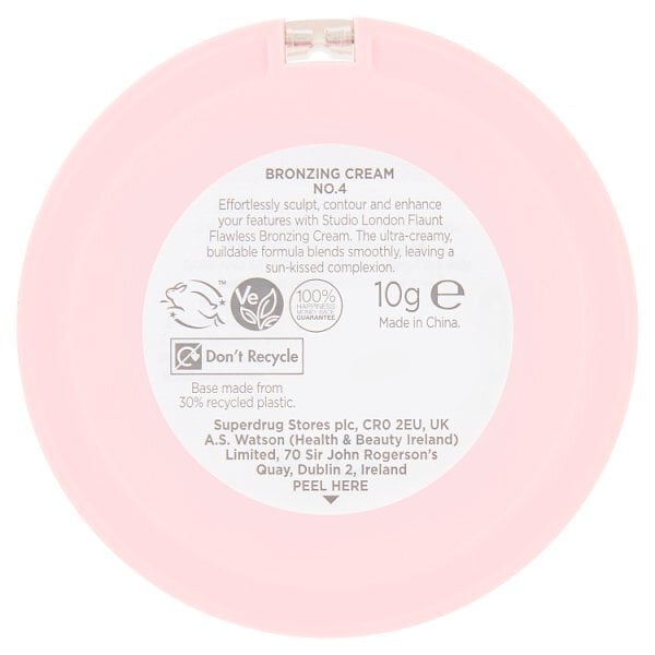 DNR Studio London Flaunt Flawless Cream Bronzer 4