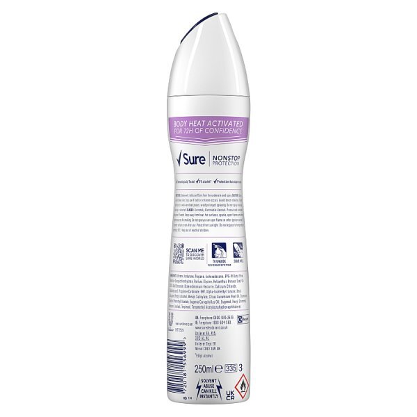 Sure For Women Non Stop Vitality Apa 250Ml