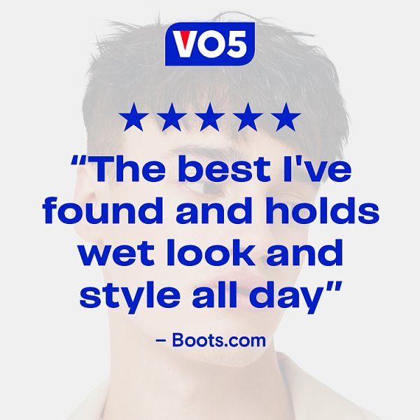 VO5 Wet Look Styling Gel 200ml