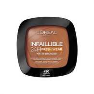 L'oreal Paris Infallible Longwear Matte Bronzer 450 Deep Tan