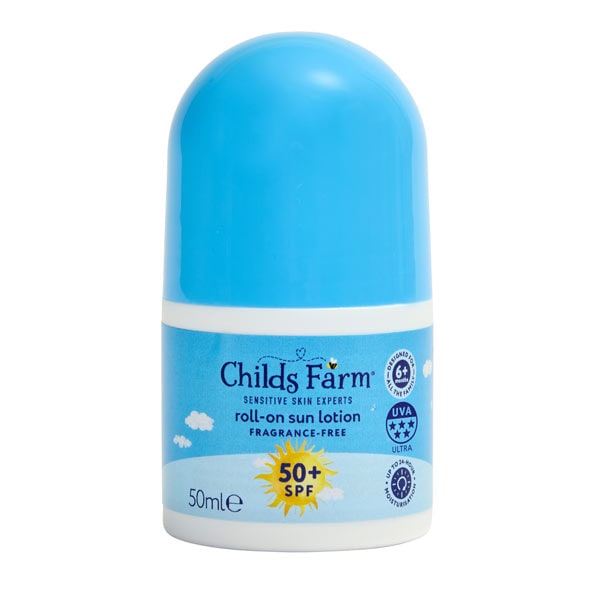 Childs Farm Spf50+ Roll On Fragrance-Free 50Ml