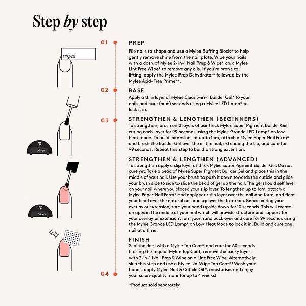 MYLEE BUILDER DUO - CLEAR SOFT CORAL