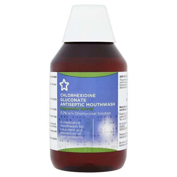 DNR Superdrug Chlorhexidine Mouthwash 300ml