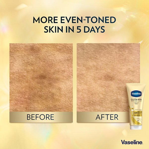 Vaseline Gluta-Hya Flawless Tone Serum Burst Lotion 200 ml