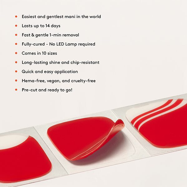 Mylee Gel Nail Wraps Sunset Boulevard