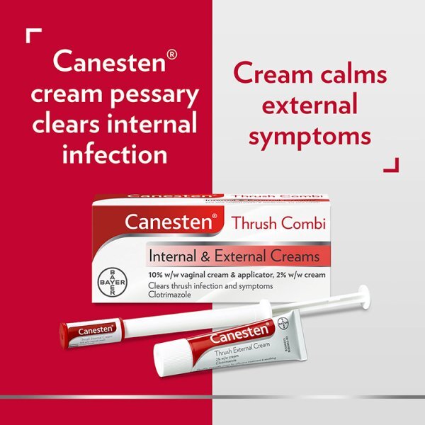 Canesten Thrush Internal & External Cream Combi