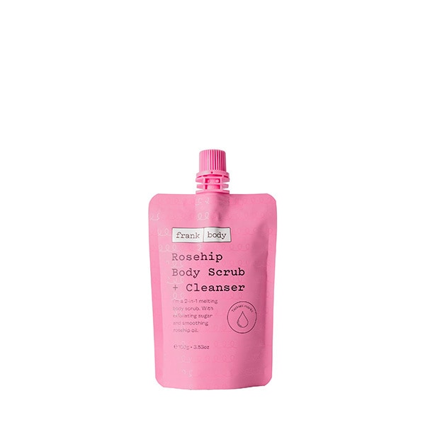 Frank Body Rosehip Body Scrub + Cleanser 100g