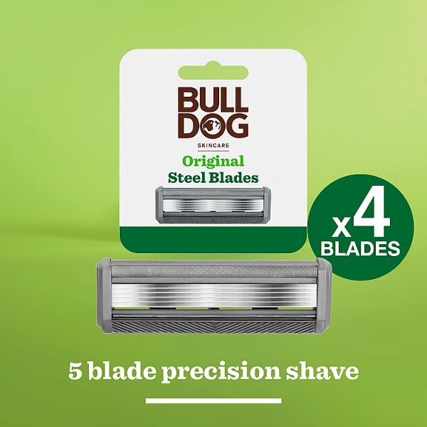 Bulldog Skincare Original Razor Blades 4 Pack