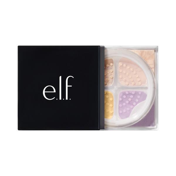 e.l.f. Set It Bright Quad Medium-Tan