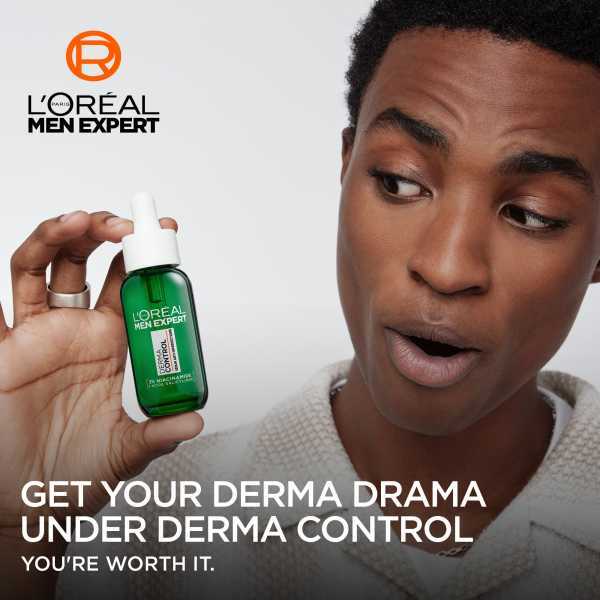 L'Oréal Men Expert Derma Control Anti-Blemish Serum 3% Niacinamide