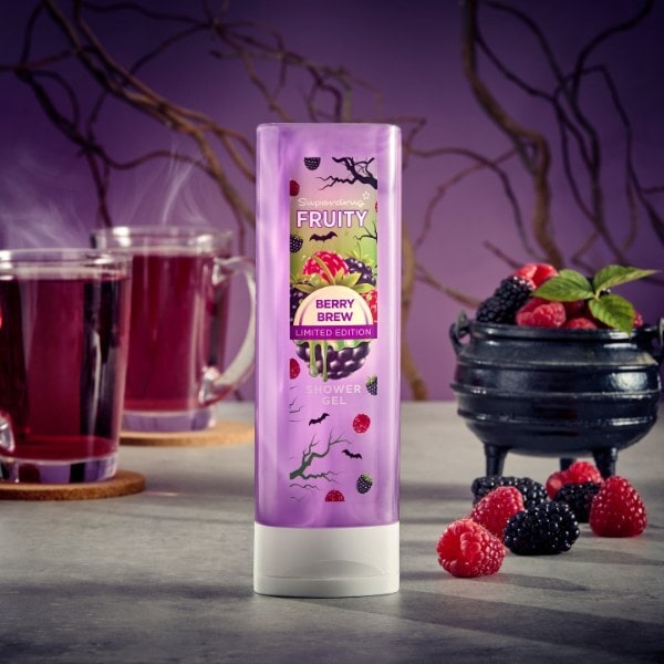 Superdrug Fruity Halloween Berry Brew Shower gel 250ml