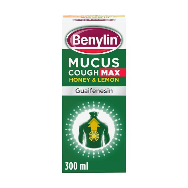 Benylin Mucus Max Honey and Lemon 300ml