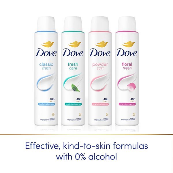 Dove Women Antiperspirant Deodorant Classic Aerosol 200ml