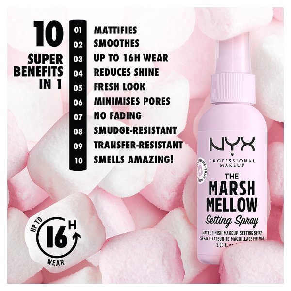 NYX Professional Makeup Marshmellow Matte Setting Spray