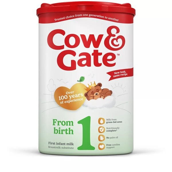 Cow & Gate 1 First Baby Milk Formula Powder from Birth 800g