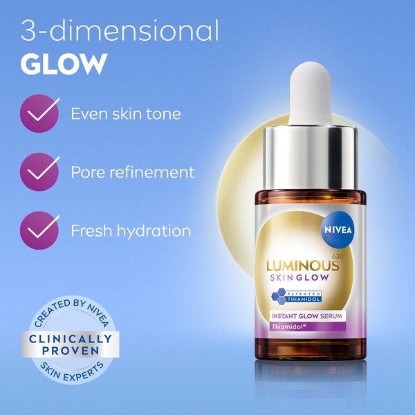 NIVEA Luminous Glow Face Serum 30ml
