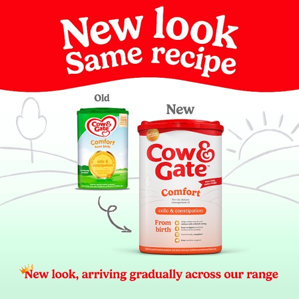 Cow & Gate Comfort Milk Powder From Birth 800g
