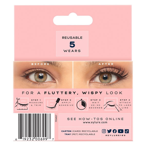 Eylure Fluttery Light No 169 Twin Pack