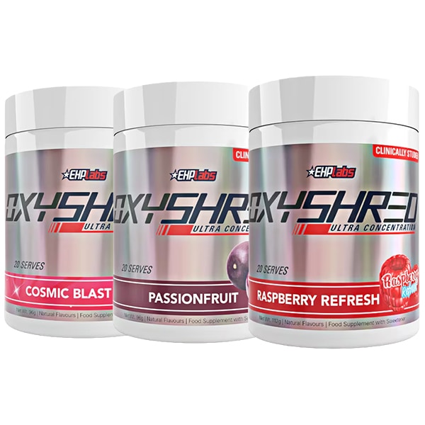 Best Selling Oxyshred Bundle Flavours - Cosmic Raspberry & Passionfruit