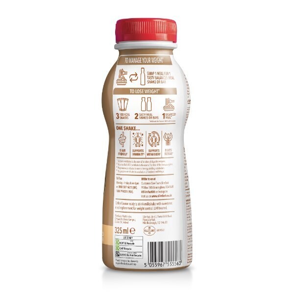 SlimFast Protein Cafe Latte Flavour Shake 325ml