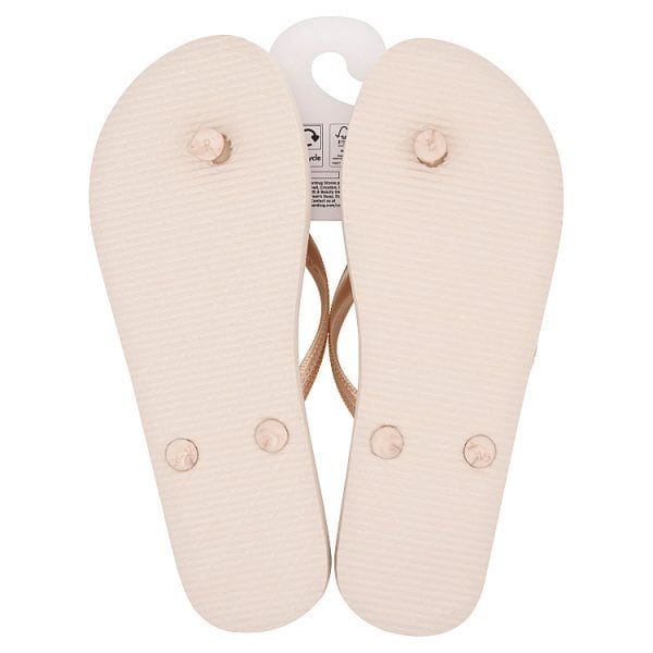 Superdrug Flip Flops Taupe S/M